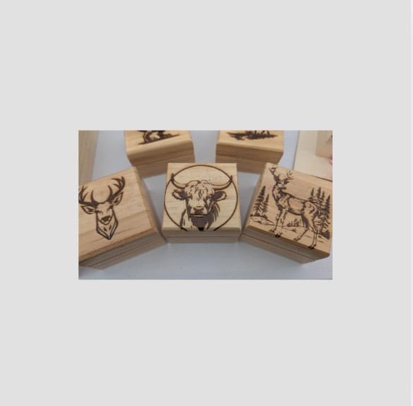 Animal-themed engraving