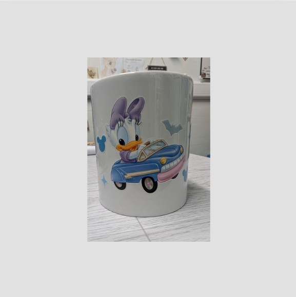 Disney Daisy character engraved